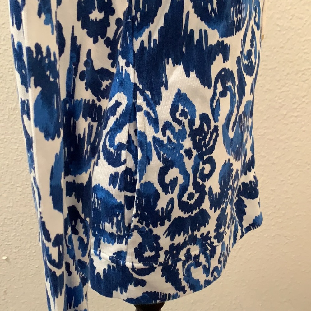 Lilly Pulitzer Angela jacket XS Blue white RARE Excellent Condition HTF Pelican - Picture 10 of 15